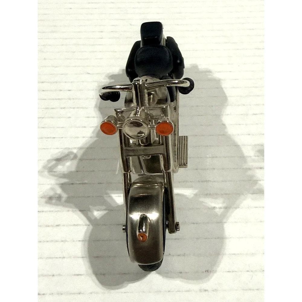 FOSSIL Limited Edition‎ Harley Davidson Chopper Motorcycle Display Clock + TIMEX